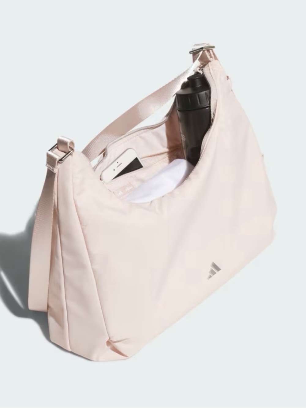 NWT Adidas Soft Lux Pink Putty Mauve Crossbody Bag